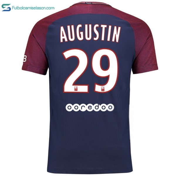 Camiseta Paris Saint Germain 1ª Augustin 2017/18
